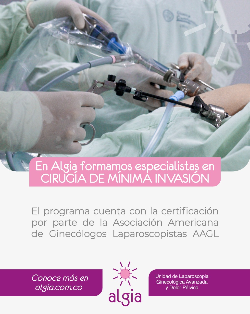 En este momento estás viendo <strong>Algia, un centro de entrenamiento a médicos ginecólogos</strong>